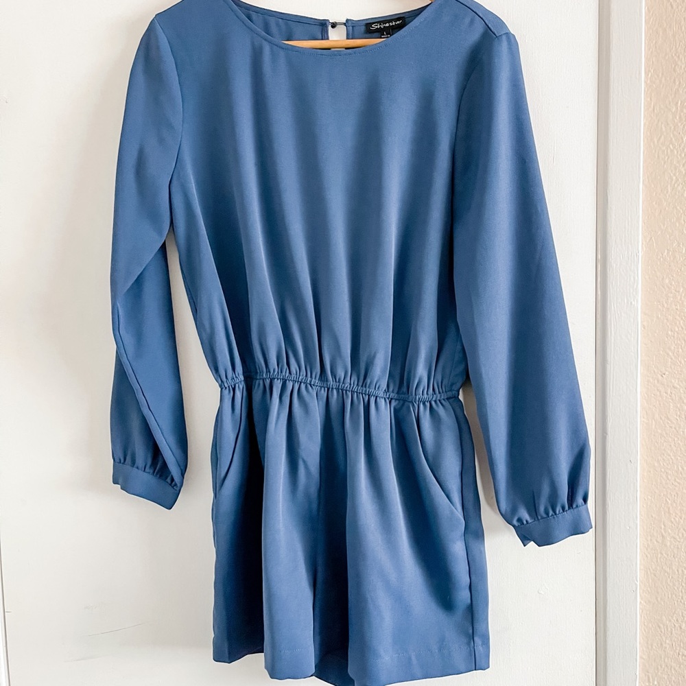 Blue romper